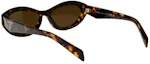 Purchase (W) Gafas de sol PRADA Cat-Eye de carey con logo lateral. 0PR26ZS14L09Z