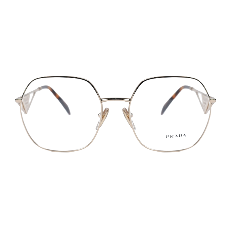 Lookbook (Women) PRADA Catwalk  Irregular Optical Glasses with Side Logo. 0PR-59ZV