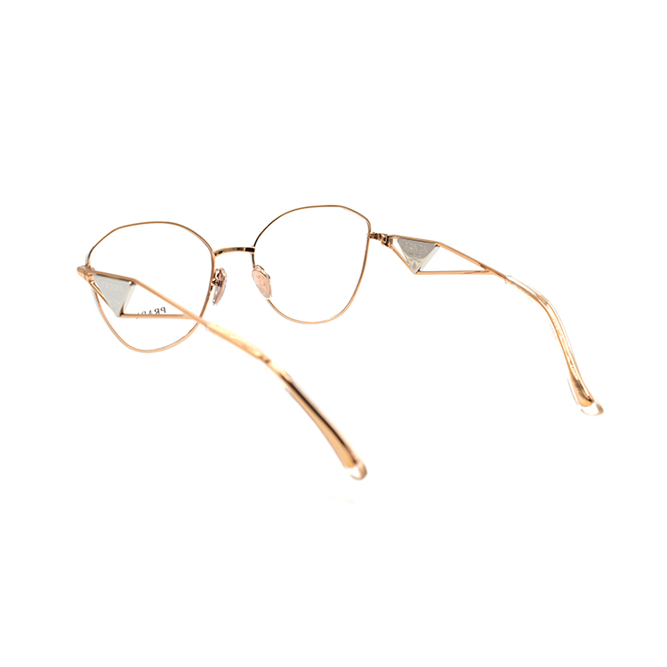 (Women) PRADA Catwalk Metal Irregular Butterfly Optical Glasses Holiday Edition Rose Gold. VPR52Z SVF-1O1 圖 4