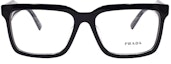 Lookbook (W) 普拉达时尚优雅黑色方形光学眼镜 VPR10Y-F 1AB-1O1