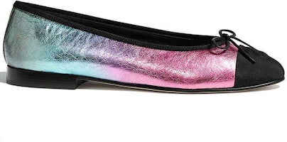 (W) Prada CHANEL Flats Balerina Kulit Domba & Grosgrain 'Multicolor' G02819-Y54218-C5057 Order (W) Prada CHANEL Flats Balerina Kulit Domba & Grosgrain 'Multicolor' G02819-Y54218-C5057