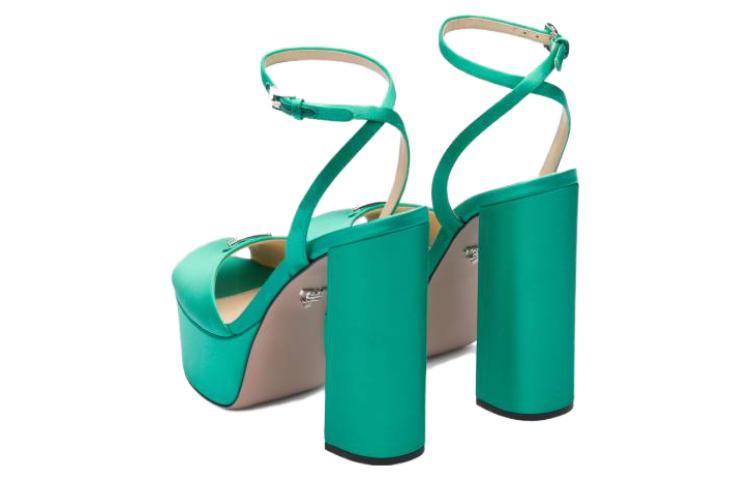 (W) Prada Classic CMFT Slide Sandals 'Green' 圖 3