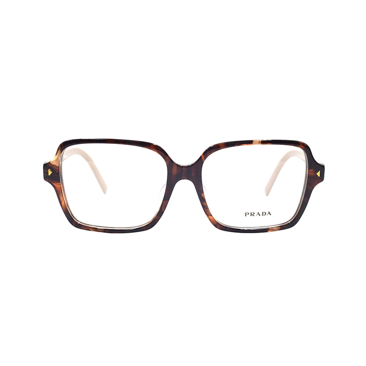 Lookbook (W) PRADA经典女士矩形光学眼镜框 - 商务版。 VPRA02-F-07R-1O1