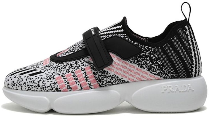 PRADA Cloudbust 織物 低幫 運動休閒鞋 女款 粉白 Buy PRADA Cloudbust 織物 低幫 運動休閒鞋 女款 粉白