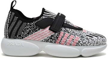 PRADA Cloudbust 織物 低幫 運動休閒鞋 女款 粉白 Order PRADA Cloudbust 織物 低幫 運動休閒鞋 女款 粉白