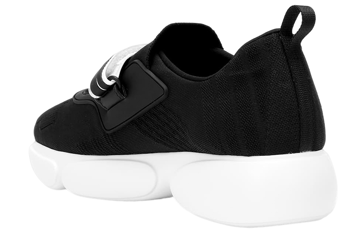 (W) Prada Cloudbust Rubber and Leather Sneakers 'Black White' 圖 4
