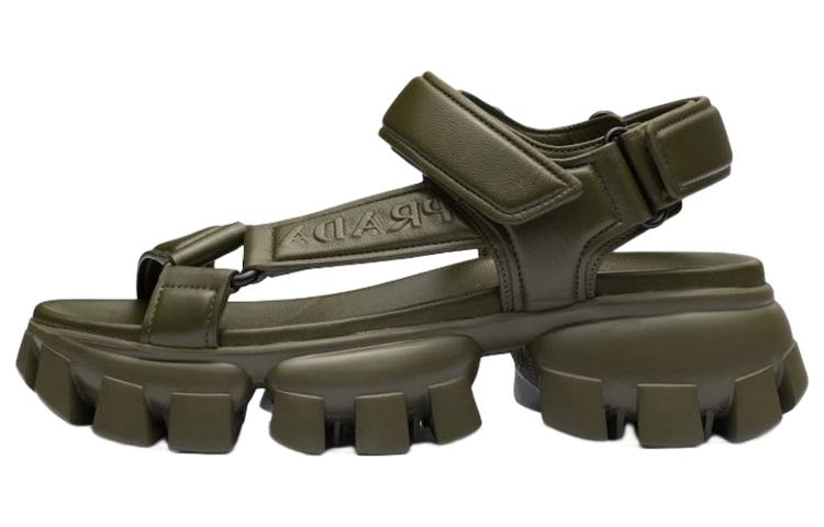 (Women) Prada Cloudbust Sandal 'Military Green' 1X832M_038_F0161_F_050