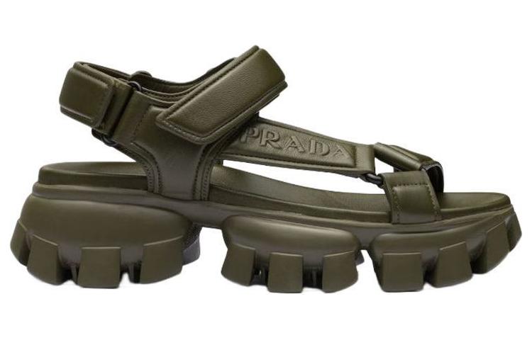 Order (W) Prada Cloudbust Sandalo ''Verde Militare'' 1X832M_038_F0161_F_050