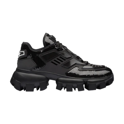 (W) Prada Cloudbust Thunder 'Sequin - Black'