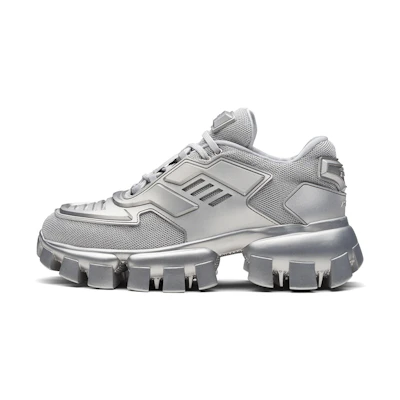 (W) Prada Cloudbust Thunder Sneakers 'Silver'