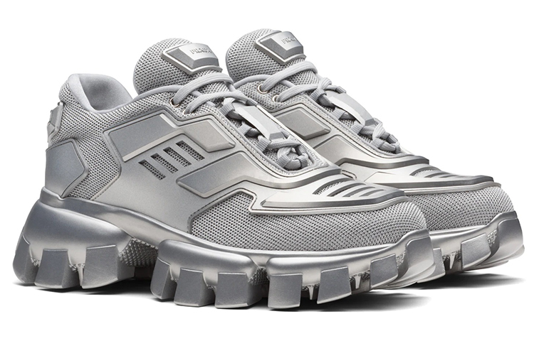 (W) Prada Cloudbust Thunder Sneakers 'Silver' 圖 3