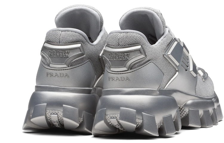 (W) Prada Cloudbust Thunder Sneakers 'Silver' 圖 5