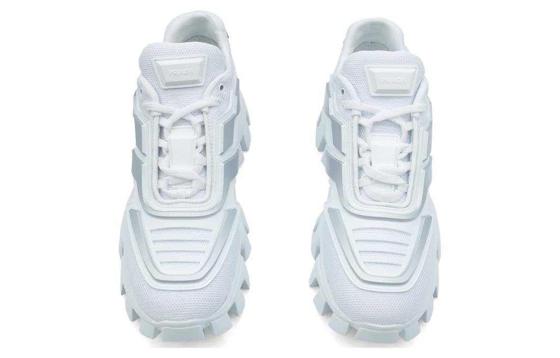 Buy (Women) Prada Cloudbust Thunder 'White Knit Comfort Low