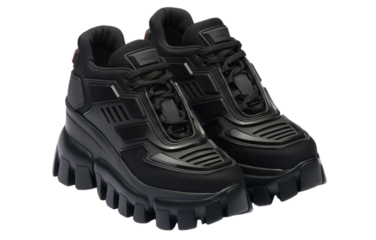 (W) Prada Cloudbust Thunder Mid Top Sneakers 'Black' 圖 3