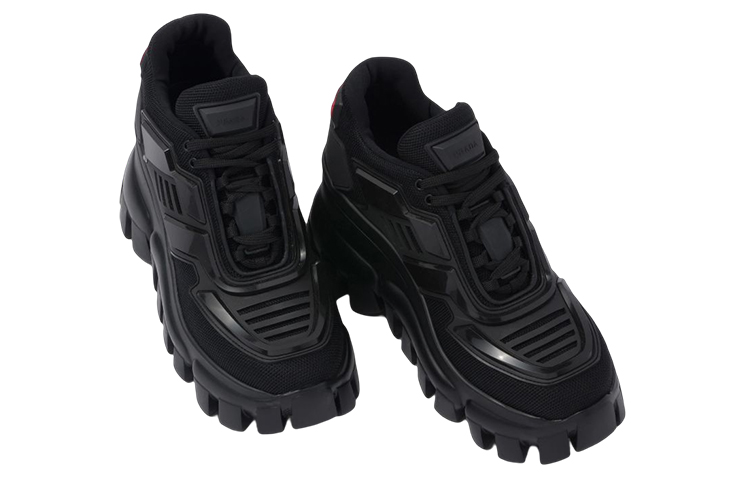 (W) Prada Cloudbust Thunder Mid Top Sneakers 'Black' 圖 4