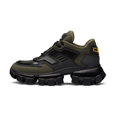 (W) Prada Cloudbust Thunder Sneakers 'Olive Green'