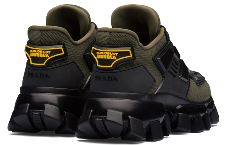 (W) Prada Cloudbust Thunder Sneakers 'Olive Green' 圖 3