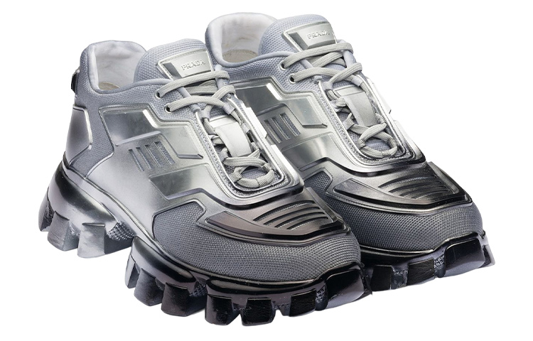 (W) Prada Cloudbust Thunder Sneakers 'Silver Grey Ombre' 圖 3