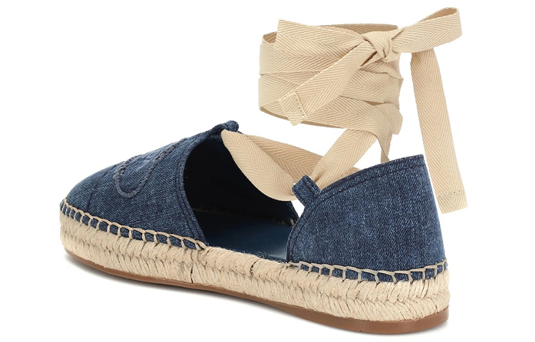 Shop (W) Prada Denim Instapper Casual Schoen Blauw ''Fashion'' 1S257L_3V46_F0008