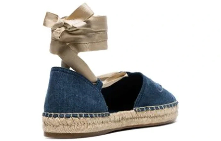 Purchase (W) Prada Denim Instapper Casual Schoen Blauw ''Fashion'' 1S257L_3V46_F0008