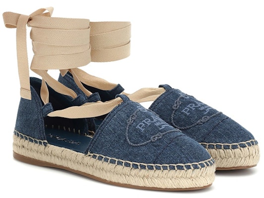 (W) Prada Kasut Kasual Denim Slip-On Biru 'Fesyen' 1S257L_3V46_F0008 Order (W) Prada Kasut Kasual Denim Slip-On Biru 'Fesyen' 1S257L_3V46_F0008