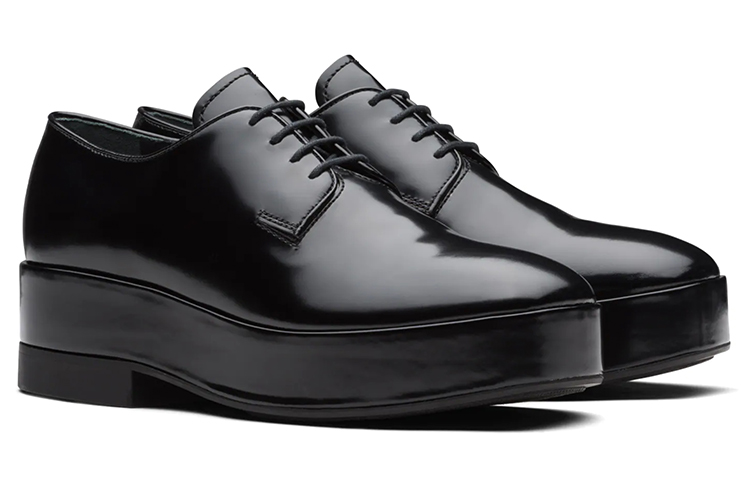 (W) Prada Derby 'Glossy Black Leather' 圖 3