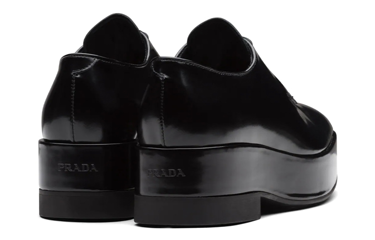 (W) Prada Derby 'Glossy Black Leather' 圖 4