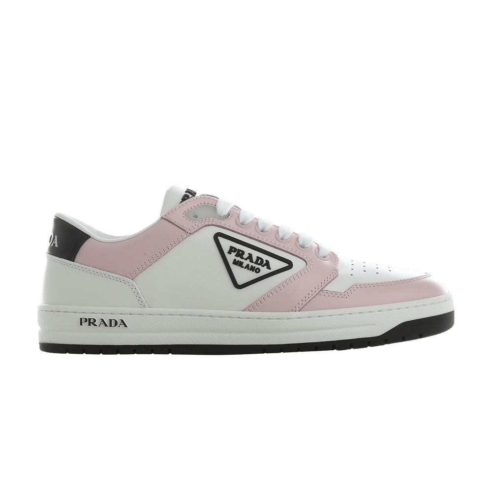 Buy （女性）Prada District 低筒皮革運動鞋 'Alabaster'  1E790M-3LJ6-F0D8U