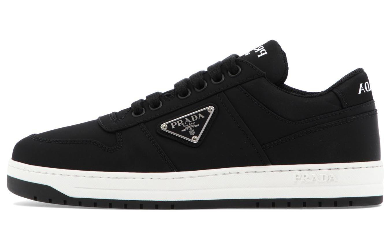 (W) Prada Double Wheel Re-nylon Gabardine Sneakers 'Black'