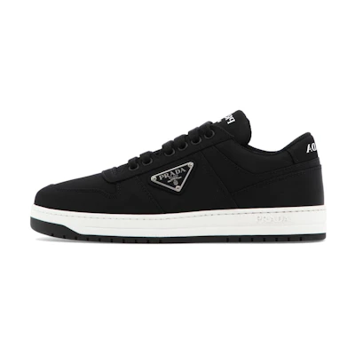 (W) Prada Double Wheel Re-nylon Gabardine Sneakers 'Black'