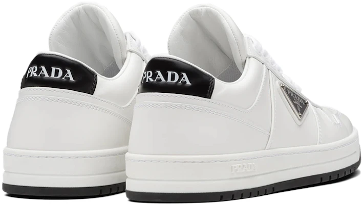 (W) 普拉达市区镂空皮革运动鞋 '白黑' 1E792M_3LJ6_F0964_F_030 Purchase (W) 普拉达市区镂空皮革运动鞋 '白黑' 1E792M_3LJ6_F0964_F_030