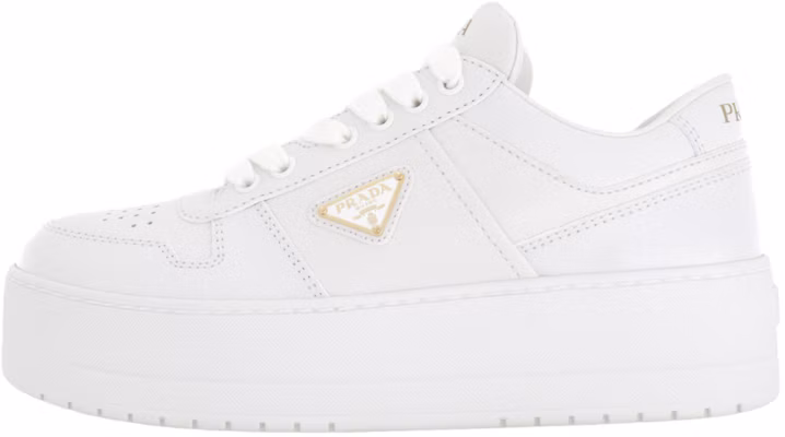 (W) PRADA Downtown Bold Platform Sneakers Putih Kasut Kulit Anak Lembu Bertali 1E792M_3LPH_F0009_F_D05 Buy (W) PRADA Downtown Bold Platform Sneakers Putih Kasut Kulit Anak Lembu Bertali 1E792M_3LPH_F0009_F_D05