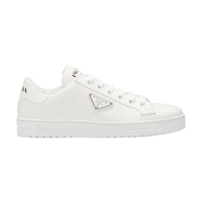 (W) Prada Downtown Brushed Leather 'White'