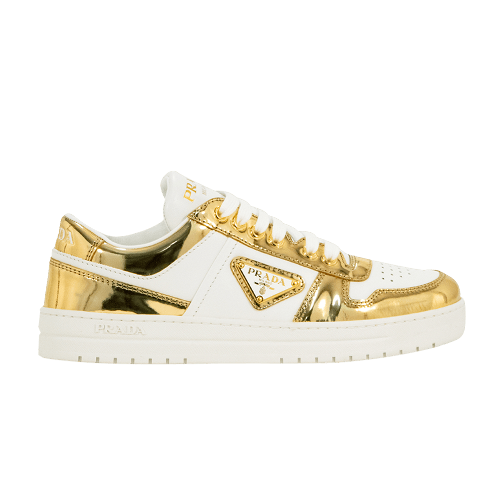 Buy (W) 프라다 다운타운 백금 골드 레더 (Prada Downtown 백금 Gold Leather) 1E792M-3LMG-F056X