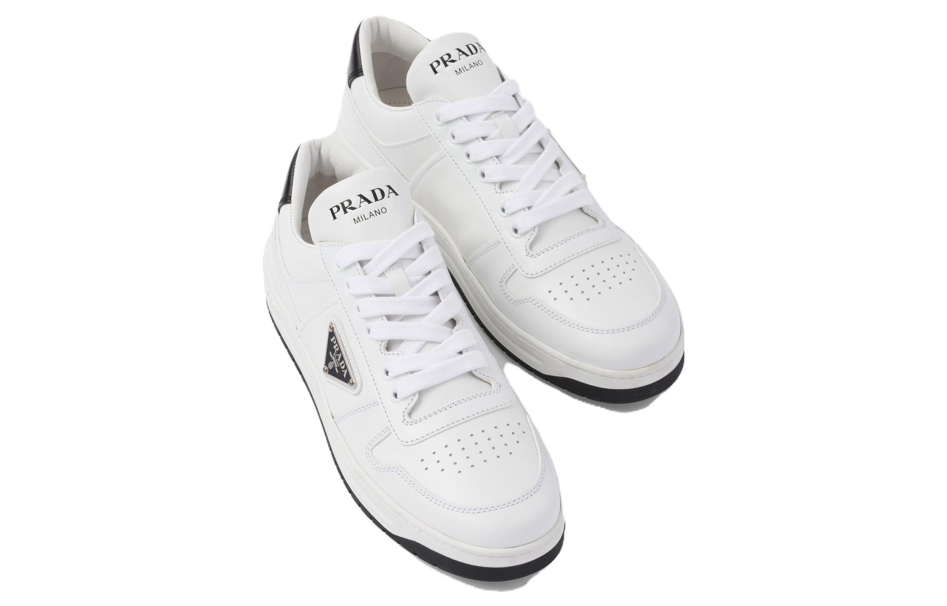 (W) Prada Downtown Low 'White Calfskin Leather' 圖 3