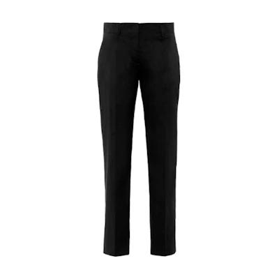 (Women) PRADA Elastic Waist Cropped Casual Pants Black P2469S111F62-F0002