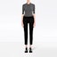 Lookbook (Women) PRADA Elastic Waist Cropped Casual Pants Black P2469S111F62-F0002