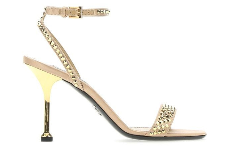 (W) Prada Embellished Satin High-Top 'Yellow Fashion' 圖 2