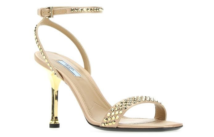 (W) Prada Embellished Satin High-Top 'Yellow Fashion' 圖 3