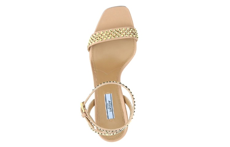 (W) Prada Embellished Satin High-Top 'Yellow Fashion' 圖 4