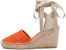 (Women) Prada Embroidered Logo Wedge High Heels 'Orange' 1IZ045_376_F0049_F_090
