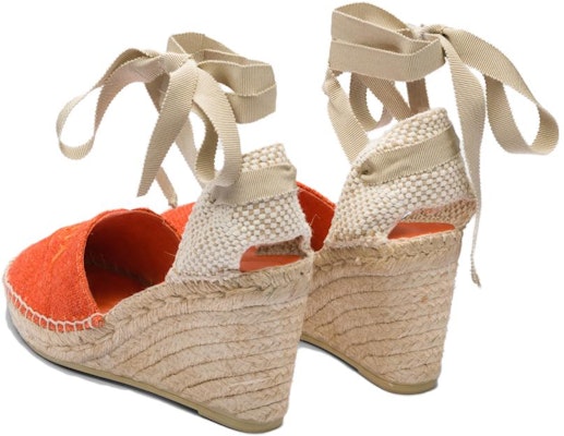 (Women) Prada Embroidered Logo Wedge High Heels 'Orange' 1IZ045_376_F0049_F_090 Shop (Women) Prada Embroidered Logo Wedge High Heels 'Orange' 1IZ045_376_F0049_F_090