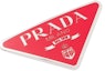Lookbook (W) 프라다 에나멜 삼각 헤어클립 레드 여성용. 1IF050_2BA6_F068Z