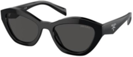 (Women) PRADA Engraved Logo Butterfly Sunglasses Women Black 0PRA02SF16K08Z55 (Women) PRADA Engraved Logo Butterfly Sunglasses Women Black 0PRA02SF16K08Z55