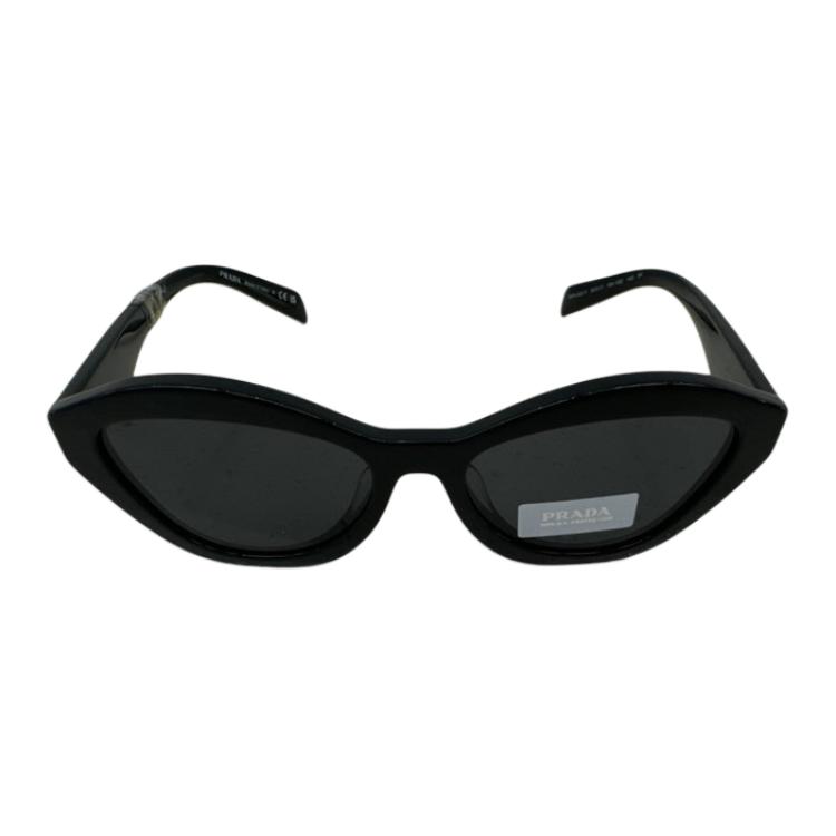 Shop (W) 프라다 각인 로고 버터플라이 선글라스 여성 블랙 0PRA02SF16K08Z55