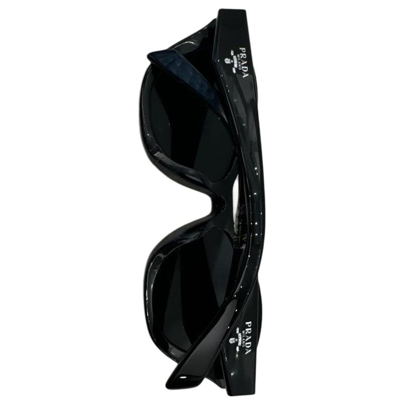 Purchase (W) 프라다 각인 로고 버터플라이 선글라스 여성 블랙 0PRA02SF16K08Z55