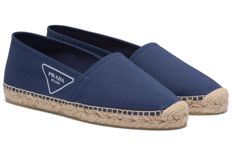 (W) Prada Espadrille Fisherman Shoes 'Blue' 圖 2