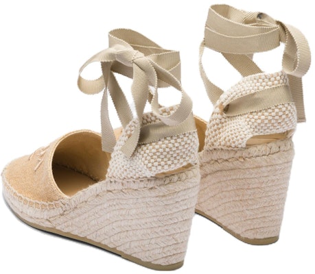 (Women) Prada Fabric Lace-Up Round Toe Fashion 'Wedge High Heel 9cm Light Brown' 1IZ045_376_F0ESE_F_090 Shop (Women) Prada Fabric Lace-Up Round Toe Fashion 'Wedge High Heel 9cm Light Brown' 1IZ045_376_F0ESE_F_090
