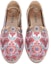 Shop (W) Prada Kain Cetak Kasut Rata Espadril 'Warna-Block' 1S346I_2I2_F0566_F_020