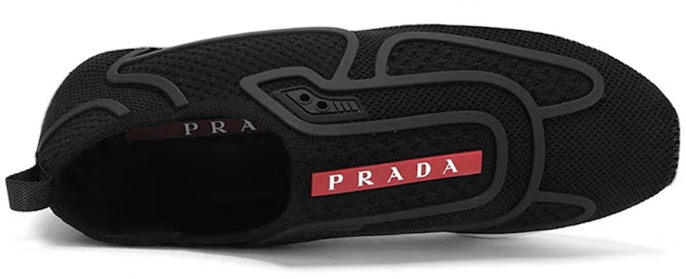 (W) Sneakers Slip-On Kain Prada 'Hitam' 3S6421_3KPL_F0967 Lookbook (W) Sneakers Slip-On Kain Prada 'Hitam' 3S6421_3KPL_F0967